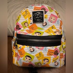 Loungefly Exclusive The Office Sticky Notes Double Strap Shoulder Bag